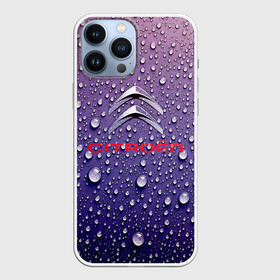 Чехол для iPhone 13 Pro Max с принтом Citroёn Storm | Ситроен ливень в Ухте,  |  | auto | car | citroen | motor | sport | sport car | авто | авто бренды | вода | дождь | капли | машина | ситроен | спорт | спорт кар