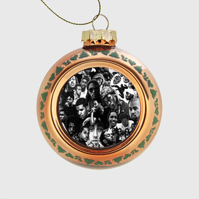 Стеклянный ёлочный шар с принтом Music Rap allpic в Ухте, Стекло | Диаметр: 80 мм | allpic | music | зарубежный рэп | логотипы реп | музыка | реп | репер | рэп | рэп логотипы | рэпер