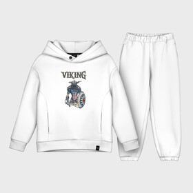 Детский костюм хлопок Oversize Викинг | Viking | Воин (Z): в Ухте,  |  | scandinavian | skull | valhala | valhalla | viking | vikings | warriros | вальхала | викинг | воин | скандинавия | скандинавская мифология | череп