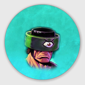 Коврик для мышки круглый Злодей | Властелины вселенной (Z): в Ухте, резина и полиэстер | круглая форма, изображение наносится на всю лицевую часть | he man | masters of the universe | mult | she ra | властелины вселенной | мульт | мультфильм