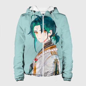 Женская куртка 3D с принтом Xiao / Genshin Impact / в Ухте, ткань верха — 100% полиэстер, подклад — флис | прямой крой, подол и капюшон оформлены резинкой с фиксаторами, два кармана без застежек по бокам, один большой потайной карман на груди. Карман на груди застегивается на липучку | genshin impact | genshin impact art | genshin impact xiao | genshin impact сйяо | genshin impact сяо | xiao | xiao art | геншин импакт | геншин импакт xiao | геншин импакт сяо | сйяо геншин | сяо | сяо геншин