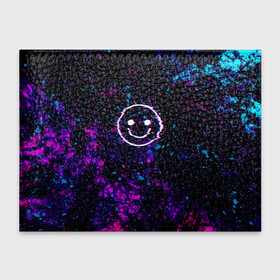 Обложка для студенческого билета с принтом GLITCH SMILE | ГЛИТЧ СМАЙЛ в Ухте, натуральная кожа | Размер: 11*8 см; Печать на всей внешней стороне | Тематика изображения на принте: abstraction | art | dark smile | glitch | halloween | pop art | smile | абстракция | арт | брызги | глитч | глич | краска | мода | прикольная | прикольные | смайл | смайлик | текстура | тренд | тренды | улыбка | яркие
