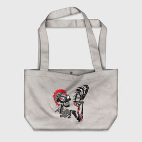 Пляжная сумка 3D Punk music: в Ухте, 100% полиэстер | застегивается на металлическую кнопку; внутренний карман застегивается на молнию. Стенки укреплены специальным мягким материалом, чтобы защитить содержимое от несильных ударов
 | punk | металл | музыка | музыкант | панк | рок | рокер