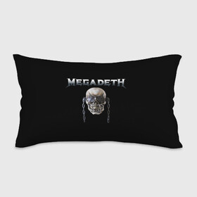 Подушка 3D антистресс с принтом Megadeth в Ухте, наволочка — 100% полиэстер, наполнитель — вспененный полистирол | состоит из подушки и наволочки на молнии | megadeth | rock | trash metal | мега | мегадетх | метал | рок