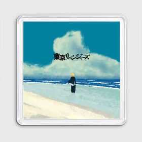 Магнит 55*55 МАЙКИ В ОДИНОЧЕСТВЕ: в Ухте, Пластик | Размер: 65*65 мм; Размер печати: 55*55 мм | anime | draken | mikey | tokyo revengers | аниме | дракен | кэн | майки | манга | мандзиро | микки | рюгудзи | сано | токийские мстители