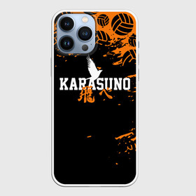 Чехол для iPhone 13 Pro Max KARASUNO | КАРАСУНО: в Ухте,  |  | black jackals | fly | fly high | haikyuu | hinata | msby | аниме | волейбол | карасуно | некома | хайкью карасуно | хината