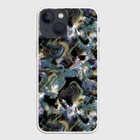 Чехол для iPhone 13 mini с принтом Узор для рыбака в Ухте,  |  | абстрактный | болото | камуфляж | модный | река | рыба | рыбалка | современный | хобби