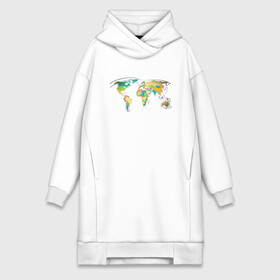 Платье-худи хлопок с принтом World Cat в Ухте,  |  | animal | cat | cute | kitty | meow | друг | животные | земля | карта | киска | кися | китти | космос | кот | котенок | котик | котэ | кошечка | кошка | мир | мур | мяу | питомец | планета