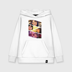 Детская толстовка хлопок с принтом Нагаторо манга в Ухте, 100% хлопок | Круглый горловой вырез, эластичные манжеты, пояс, капюшен | anime | nagatoro | аниме | нагаторо | не издевайся надо мной