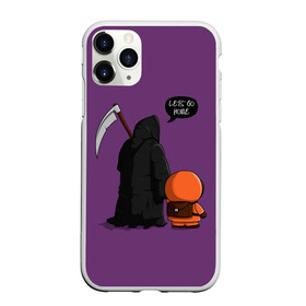 Чехол для iPhone 11 Pro матовый с принтом Друг Кенни в Ухте, Силикон |  | kenny | south park | кени | кенни | маккормик | мульт | мультфильм | южный парк