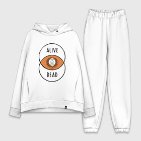 Женский костюм хлопок Oversize Между жизнью и смертью: в Ухте,  |  | kenny | south park | кени | кенни | маккормик | мульт | мультфильм | южный парк
