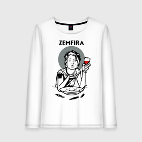 Женский лонгслив хлопок с принтом ZEMFIRA | Земфира в Ухте, 100% хлопок |  | group | russian rock | zemfira | zемфира | автор исполнитель | группа | женский | земфира | земфирка | земфирочка | инди рок | композитор | певица | писательница | поп рок | поэтесса | рамазанова | русский рок