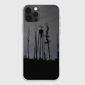 Чехол для iPhone 12 Pro Max с принтом Сиреноголовый В Лесу Игра в Ухте, Силикон |  | forest | games | monster | night | siren head | детям | игры | лес | монстр | надпись | ночь | сирена | сиреноголовый | солнце | страшилка | текст | темно | туман | ужастик | хоррор