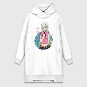 Платье-худи хлопок с принтом Принцесса Элизабет в Ухте,  |  | anime | elizabeth | erizabesu | manga | аниме | елизабет | лиз | лионес | манга | элизабет
