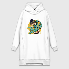 Платье-худи хлопок с принтом КИШ в Ухте,  |  | alternative | metall | music | rock | альтернатива | киш | король и шут | металл | музыка | рок