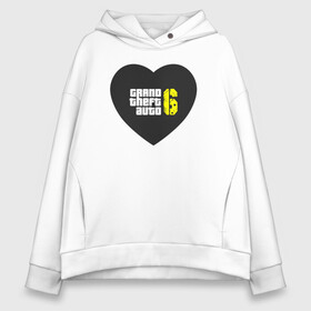 Женское худи Oversize хлопок GTA 6 - Heart: в Ухте, френч-терри — 70% хлопок, 30% полиэстер. Мягкий теплый начес внутри —100% хлопок | боковые карманы, эластичные манжеты и нижняя кромка, капюшон на магнитной кнопке | andreas | auto | game | games | grand | gta | gta 5 | gta 6 | gta online | gta5 | gta6 | gtaonline | logo | online | san | theft | unf | автоугонщик | андреас | великий | гта | гта 5 | гта 6 | гта онлайн | гта5 | гта6 | гтаонлайн | игра | игры |