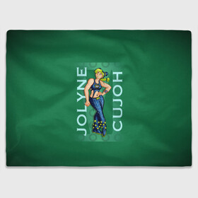 Плед 3D с принтом Jolyne Cujoh в Ухте, 100% полиэстер | закругленные углы, все края обработаны. Ткань не мнется и не растягивается | adventure | bizarre | brando | dio | jo | joestar | joseph | josuke | jotaro | kujo | lisa | speedwagon | the | world | абдул | брандо | бруно | джо | джозеф | джолин | джонатан | джорно | джоске | джостар | джотаро | дио | какёин | куджо | лиза | невероя