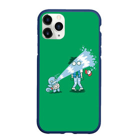 Чехол для iPhone 11 Pro Max матовый с принтом Неугомонный Сквиртл в Ухте, Силикон |  | anime | pokemon | poket monster | poketmon | squirtle | аниме | анимэ | карманные монстры | покемон | сквиртл