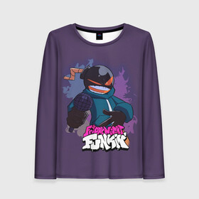 Женский лонгслив 3D Friday Night Funkin УИТТИ: в Ухте, 100% полиэстер | длинные рукава, круглый вырез горловины, полуприлегающий силуэт | fnf | friday night funkin | whitty | игра | уитти | фрайдей найт функин | фридау найт фанкин | фридей найт фанкин | фридэй фанкин