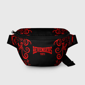 Поясная сумка 3D с принтом REVENGERS | TOKYO в Ухте, 100% полиэстер | плотная ткань, ремень с регулируемой длиной, внутри несколько карманов для мелочей, основное отделение и карман с обратной стороны сумки застегиваются на молнию | anime | draken | mikey | tokyo revengers | аниме | дракен | кэн | майки | манга | мандзиро | микки | рюгудзи | сано | токийские мстители