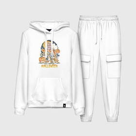 Женский костюм хлопок (с толстовкой) Halloween: в Ухте,  |  | halloween | holiday | jaw | moon | night | pumpkin | smile | луна | ночь | праздник | тыква | улыбка | хэллоуин