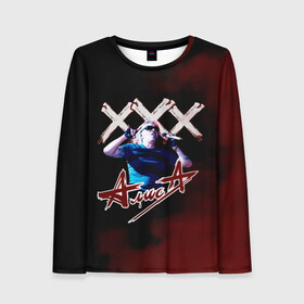 Женский лонгслив 3D с принтом  XXX Алиса в Ухте, 100% полиэстер | длинные рукава, круглый вырез горловины, полуприлегающий силуэт | alisa band | konstantin kinchev | rock group | алиса | альтернативный метал | группа | индастриал метал | кинчев | константин кинчев | новая волна | панк рок | постпанк | рок группа | рок н ролл | российская | советская