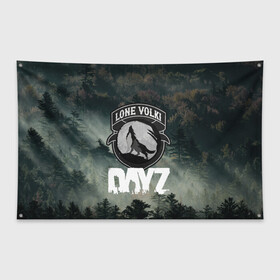 Флаг-баннер с принтом LONE VOLKI | DAYZ (Z) в Ухте, 100% полиэстер | размер 67 х 109 см, плотность ткани — 95 г/м2; по краям флага есть четыре люверса для крепления | apocalypse | arma 2 | dayz | game | survival horror | zombie | апокалипсис | арма | арма 2 | дейзи | зомби | зомби апокалипсисом | игра | мертвецы | симулятор выживания | ходячик мертвецы
