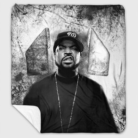 Плед с рукавами с принтом Ice Cube | Айс Куб (Z) в Ухте, 100% полиэстер | Закругленные углы, все края обработаны. Ткань не мнется и не растягивается. Размер 170*145 | ice cube | oshea jackson | rap | айс куб | айс кьюб | реп | репер | рэпер | хип хоп