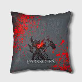 Подушка 3D с принтом Darksiders | Гнев Войны (Z) в Ухте, наволочка – 100% полиэстер, наполнитель – холлофайбер (легкий наполнитель, не вызывает аллергию). | состоит из подушки и наволочки. Наволочка на молнии, легко снимается для стирки | azrael | darksiders | darksiders 2 | darksiders 3 | griever | silitha | tiamat | ulthane | vulgrim | wrath of war | всадник апокалипсиса | гнев войны | обугленный совет | руина | ультэйн | чёрный молот