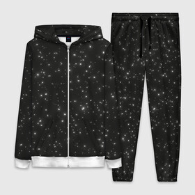 Женский костюм 3D с принтом Звездная пыль в Ухте,  |  | astronomy | flicker | shine | sky | space | star | starry sky | stars | астрономия | звезда | звездное небо | звездочка | звездочки | звезды | космос | мерцание | мерцающая звезда | мерцающие звезды | небо | сияние