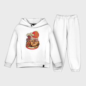 Детский костюм хлопок Oversize с принтом Nissan vs beaver в Ухте,  |  | beaver | drift | japan car | jdm | nissan | r33 | skyline | бобер | япония