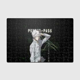 Головоломка Пазл магнитный 126 элементов с принтом Сёго Макисима Psycho-Pass в Ухте, полимерный материал с магнитным слоем | 126 деталей, размер изделия —  180*270 мм | Тематика изображения на принте: makishima shougo | антагонист | макишима | психо паспорт | психопаспорт | сёго макисима
