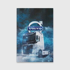 Обложка для паспорта матовая кожа с принтом Volvo truck в Ухте, натуральная матовая кожа | размер 19,3 х 13,7 см; прозрачные пластиковые крепления | truck | trucks | volvo | volvo truck | volvo грузовик | вольво | вольво грузовик | грузовик | грузовики | дальнобои | дальнобой | дальнобойщик | фура | фуры