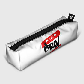 Пенал школьный 3D с принтом Bro! в Ухте, 100% полиэстер | плотная ткань, застежка на молнии | bro | brother | hello | myname | name | sticker | брат | братишка | братуха | братюня | бро | имя | привет | стикер