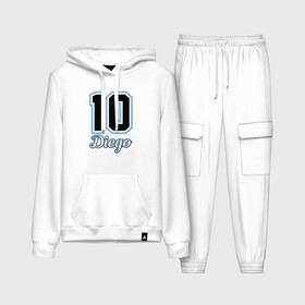Женский костюм хлопок (с толстовкой) с принтом 10 Diego в Ухте,  |  | Тематика изображения на принте: argentina | diego | football | maradona | messi | аргентина | гол | диего | игрок | марадона | месси | мяч | рука бога | спорт | футбол | футболист | чемпион