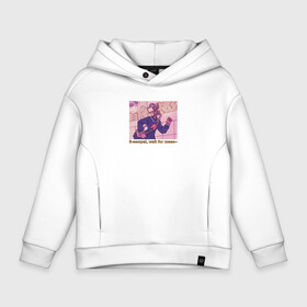 Детское худи Oversize хлопок с принтом S-sempai. Siren Head в Ухте, френч-терри — 70% хлопок, 30% полиэстер. Мягкий теплый начес внутри —100% хлопок | боковые карманы, эластичные манжеты и нижняя кромка, капюшон на магнитной кнопке | Тематика изображения на принте: games | monster | siren head | игры | лес | монстр | сирена | сиреноголовый | страшилка | ужастик | хоррор