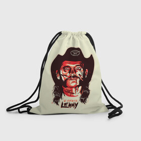 Рюкзак-мешок 3D с принтом Zombie Lemmy в Ухте, 100% полиэстер | плотность ткани — 200 г/м2, размер — 35 х 45 см; лямки — толстые шнурки, застежка на шнуровке, без карманов и подкладки | alternative | metall | motorhead | music | rock | альтернатива | лемми | металл | моторхед | моторхэд | музыка | рок