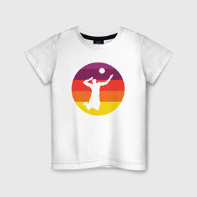 Детская футболка хлопок Мой волейбол: в Ухте, 100% хлопок | круглый вырез горловины, полуприлегающий силуэт, длина до линии бедер | ball | beach | game | sport | volley | volleyball | волейбол | волейболист | волейболистка | гол | игра | игрок | мяч | площадка | пляж | пляжный | победа | сетка | спорт | тренер | чемпион