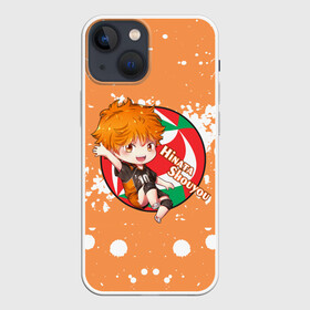 Чехол для iPhone 13 mini с принтом Hinata Shouyou | Haikyu | Волейбол (Z) в Ухте,  |  | haikuu | haikyu | haikyuu | hinata shouyou | волейбол | спортивная манга | хайку | хайкю | хината