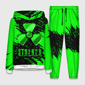 Женский костюм 3D (с толстовкой) S.T.A.L.K.E.R.  NEON | СТАЛКЕР: в Ухте,  |  | game | stalker | stalker 2 | зона | игра | радиация | сталкер | сталкер 2 | чернобыль