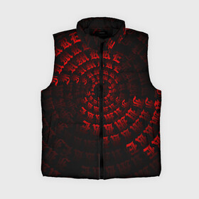 Женский жилет утепленный 3D с принтом Fumrre red в Ухте,  |  | drill. hip hop | game | pop | pop smoke | rap | smoke | street | дрилл | игра. улица | поп | поп смоук | реп | смоук | хип хоп