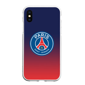 Чехол для iPhone XS Max матовый с принтом PSG | ПСЖ / PARIS SAINT GERMAIN в Ухте, Силикон | Область печати: задняя сторона чехла, без боковых панелей | paris saint germain | psg | saint | sport | париж | псг | спорт | футбол