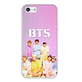 Чехол для iPhone 5/5S матовый с принтом BTS в Ухте, Силикон | Область печати: задняя сторона чехла, без боковых панелей | agust d | army | bangtan | boys | bts | j hope | jimin | jin | jungkook | k pop | monster | rap | rm | suga | v | армия | бтс | ви | джей хоуп | джонгук | ким | мин | намджун | пак | сокчин | сюга | тхэхён | хосок | чимин | чин | чон | юнги