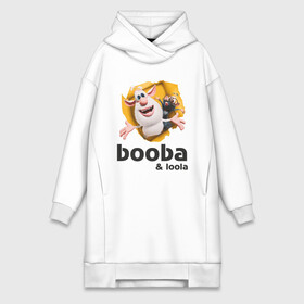 Платье-худи хлопок с принтом Буба и Лола в Ухте,  |  | booba | loola | буба | домовой | крыса | лола
