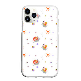 Чехол для iPhone 11 Pro матовый с принтом отпуск в Ухте, Силикон |  | жара | каникулы | море | отпуск | песок | пляж | солнце
