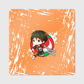 Магнит виниловый Квадрат с принтом Yamaguchi Tadashi | Haikyu | Волейбол (Z) в Ухте, полимерный материал с магнитным слоем | размер 9*9 см, закругленные углы | Тематика изображения на принте: haikuu | haikyu | haikyuu | yamaguchi tadashi | волейбол | спортивная манга | хайку | хайкю