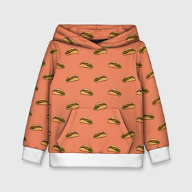 Детская толстовка 3D Тако паттерн: в Ухте, 100% полиэстер | двухслойный капюшон со шнурком для регулировки, мягкие манжеты на рукавах и по низу толстовки, спереди карман-кенгуру с мягким внутренним слоем | taco | еда | иллюстрация | мексиканская кухня | паттерн | рисунок | тако | фаст фуд