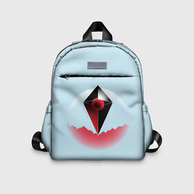 Детский рюкзак 3D с принтом Монолит в Ухте, 100% полиэстер | лямки с регулируемой длиной, сверху петелька, чтобы рюкзак можно было повесить на вешалку. Основное отделение закрывается на молнию, как и внешний карман. Внутри дополнительный карман. По бокам два дополнительных кармашка | game | games | no mans sky | no men sky | space | выжывалка | игра | игры | космические корабли | космический корабль | космос | ноу менс скай | планеты | путешествие | путешествия