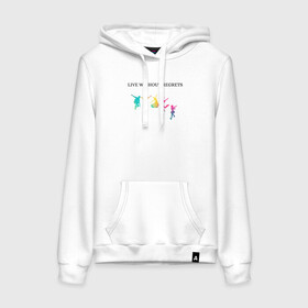 Женская толстовка хлопок с принтом жизнь в Ухте, френч-терри, мягкий теплый начес внутри (100% хлопок) | карман-кенгуру, эластичные манжеты и нижняя кромка, капюшон с подкладом и шнурком | live | regret | жизнь | жить | сожаления