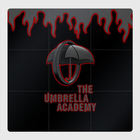 Магнитный плакат 3Х3 с принтом The Umbrella Academy | Академи в Ухте, Полимерный материал с магнитным слоем | 9 деталей размером 9*9 см | dark horse comics | the umbrella academy | umbrella | академия амбрелла | комикс | комильфо